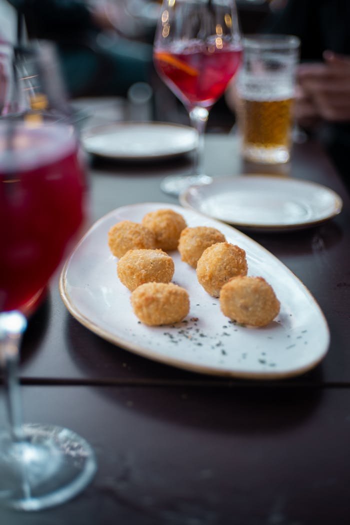 Vinos y croquetas